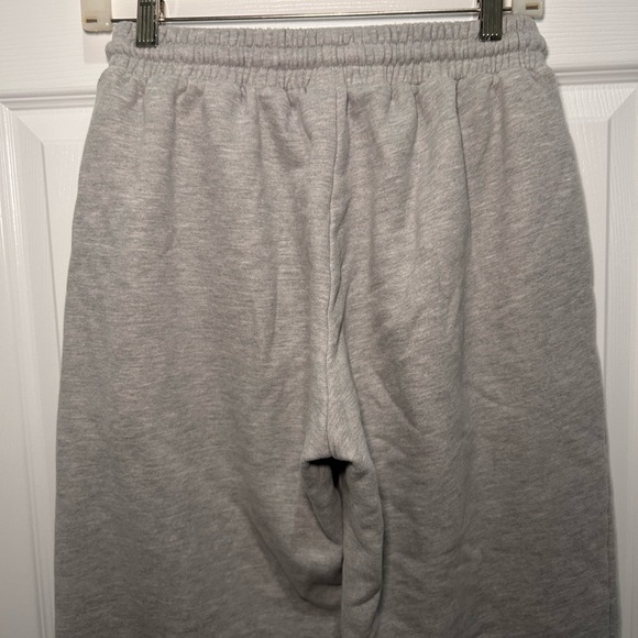 White Fox Boutique Wide Leg Grey Sweatpants - Picture 6 of 8